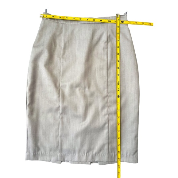Pencil Skirt Grey/Beige women's Size Small - EUR 34 - Picture 3 of 7